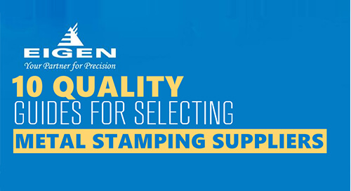 Eigen Quality Guidelines For Stamping Suppliers