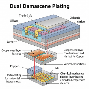 Dual Damascene Plating