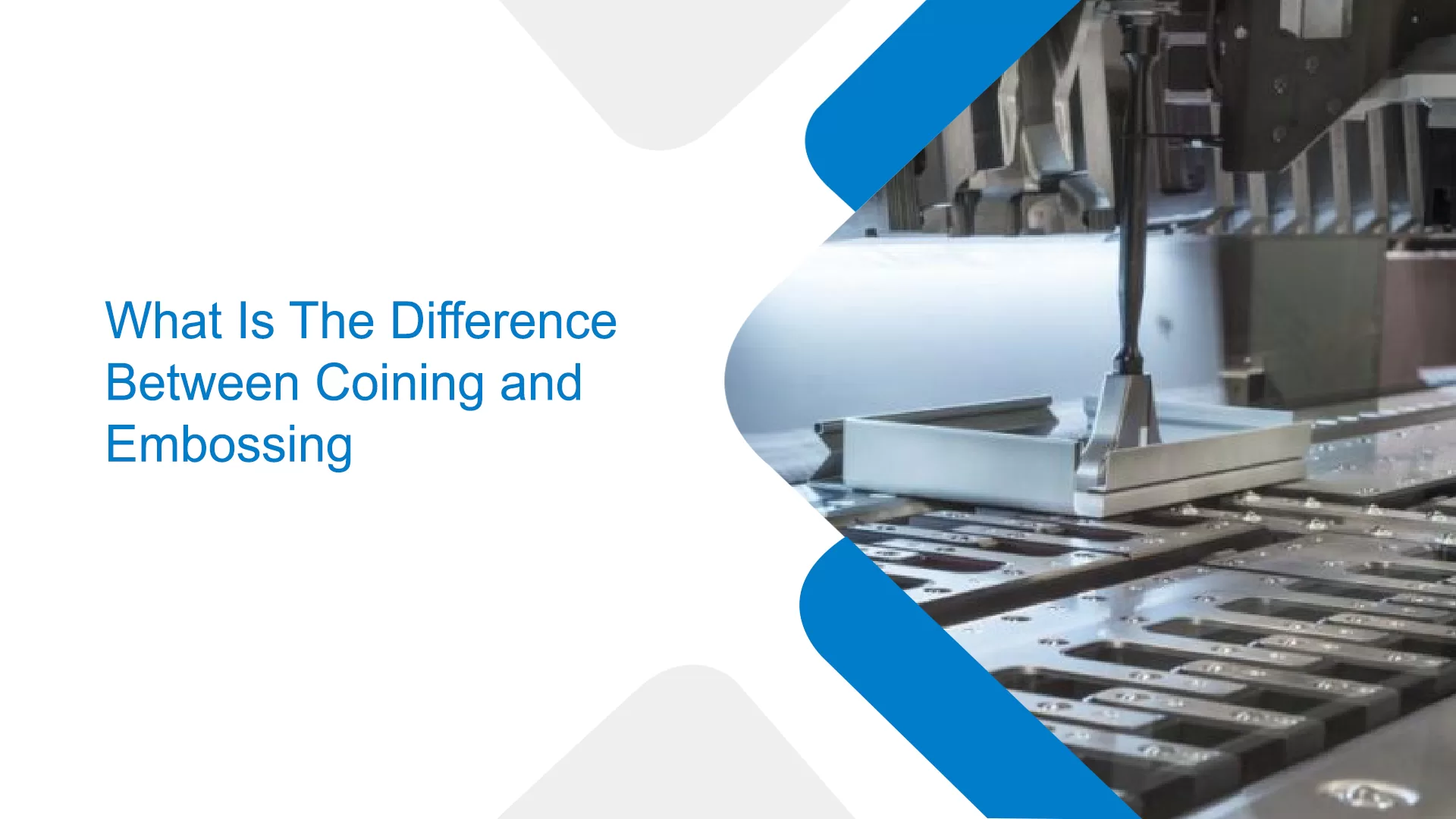 difference between coining and embossing
