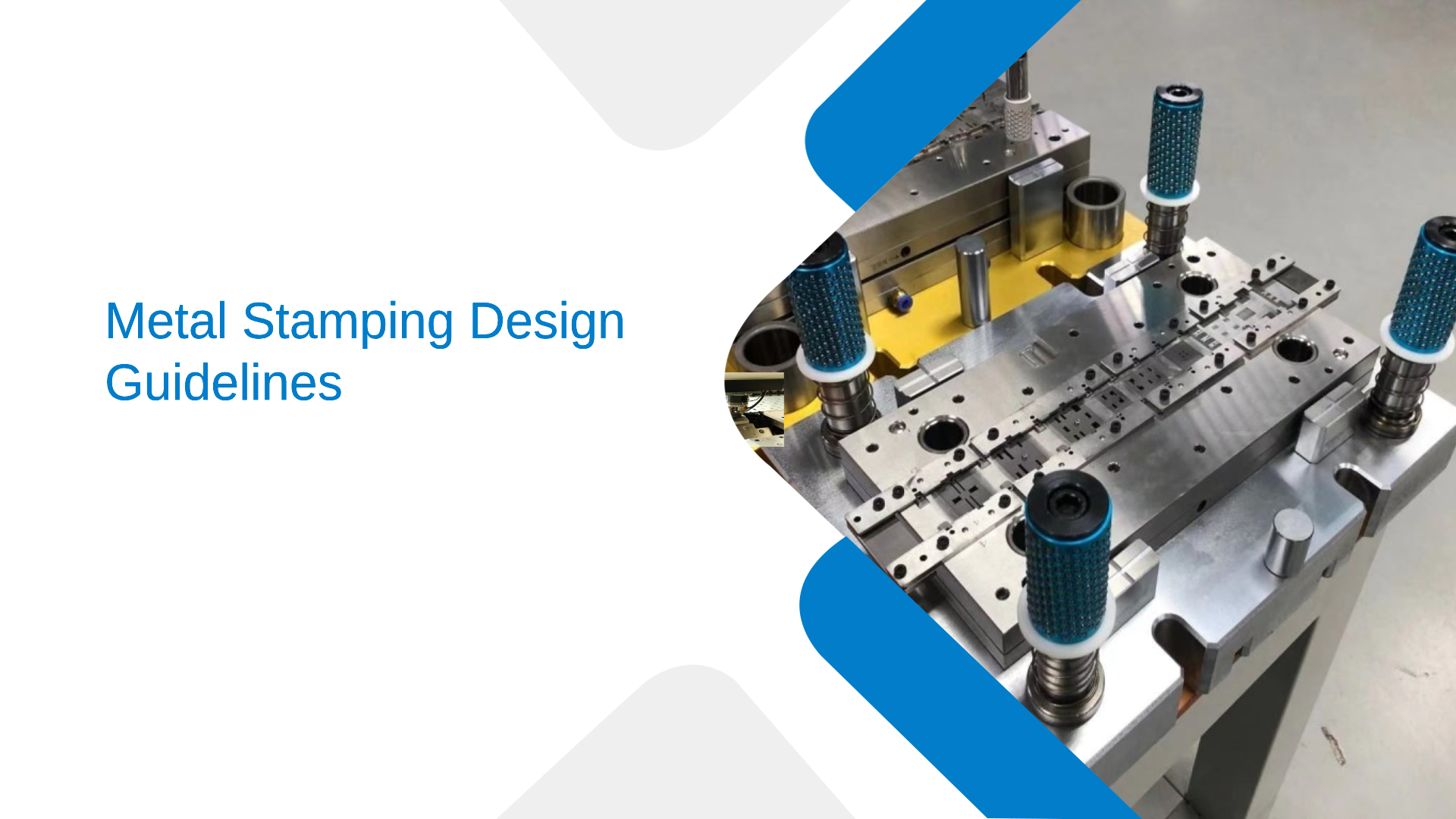 metal stamping design guidelines